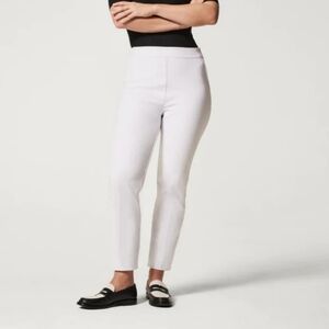 Spanx Silver Linings Slim Straight White Pants 3X New